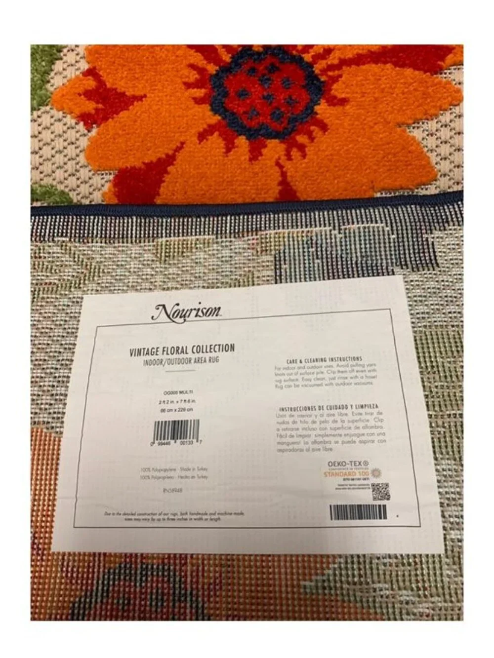 Nourison vintage floral